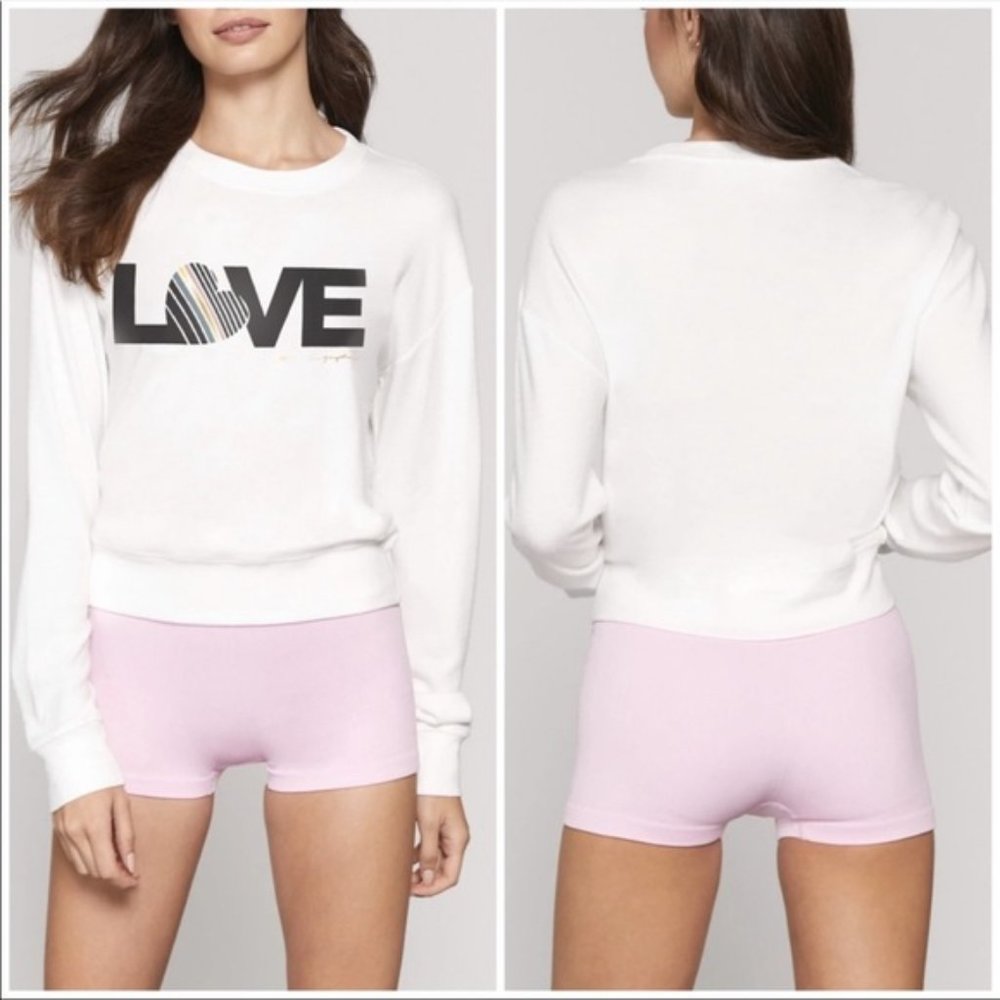Spiritual Gangster Love Savasana Pullover Sweatshirt NWT Small - Picture 4 of 11